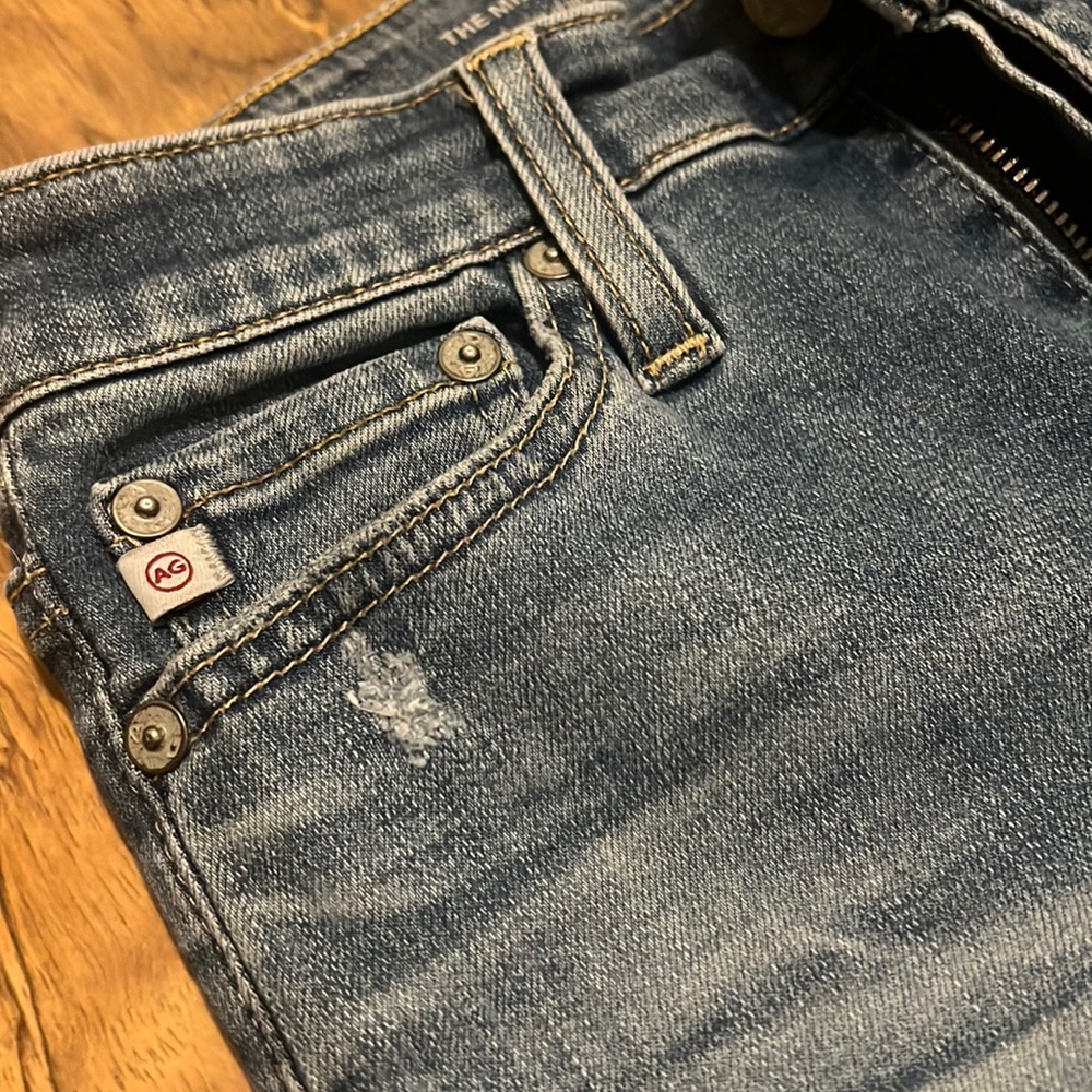AG Skinny ‘the mila’ super high rise